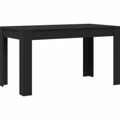 vidaXL Table de salle à manger / Table de repas Chêne noir