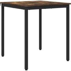 vidaXL Table de salle à manger / Table de repas 70 x 70 x 75 cm MÉTAL