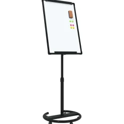 vidaXL Tableau blanc magnétique Noir et Blanc 62 x 62,5 x 197 cm EPS