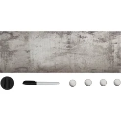 vidaXL Tableau noir magnétique mural Verre 60x20 cm