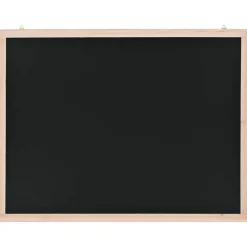 vidaXL Tableau noir mural Bois de cèdre 60 x 80 cm