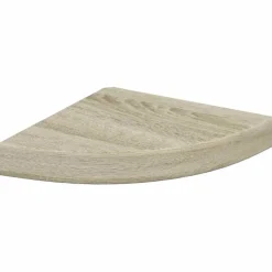 vidaXL Étagère d'angle flottante chêne 25x25x3,8 cm MDF