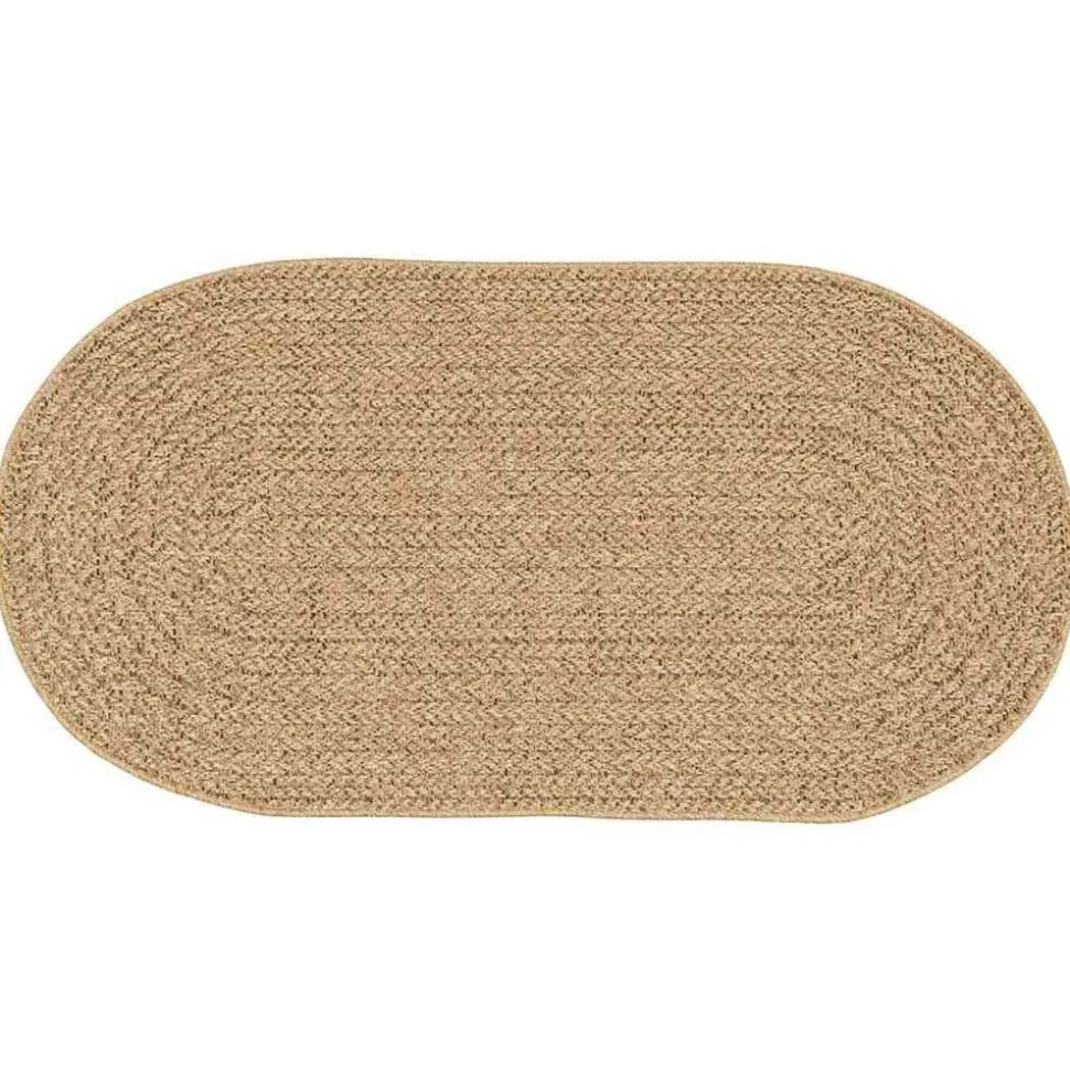 vidaXL Tapis ZIZUR Marron 150 x 80 cm Polypropylène