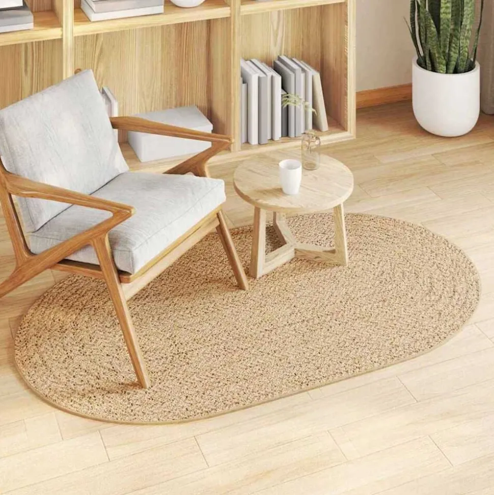 vidaXL Tapis ZIZUR Marron 150 x 80 cm Polypropylène