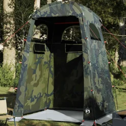 vidaXL Tente de douche camouflage imperméable