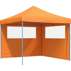 vidaXL Tente de fête Orange 292 x 292 x 315 cm Tissu Oxford