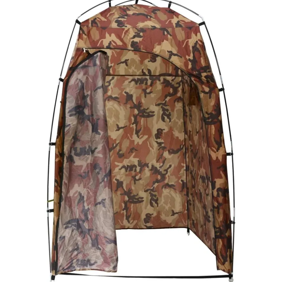 vidaXL Tente de vestiaire/WC/ Douche Camouflage