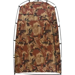 vidaXL Tente de vestiaire/WC/ Douche Camouflage