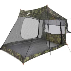 vidaXL Tente de voiture 2 personnes camouflage imperméable