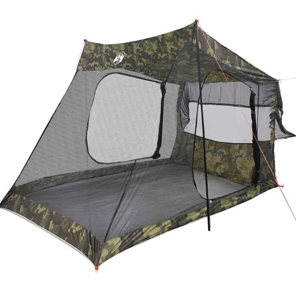 vidaXL Tente de voiture 2 personnes camouflage imperméable