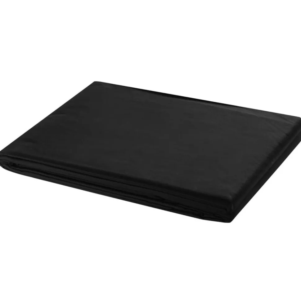 vidaXL Toile de fond coton sans support noir 500x300 cm