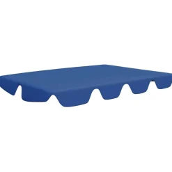 vidaXL Toit de rechange de balançoire bleu 188/168x145/110 cm