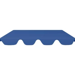 vidaXL Toit de rechange de balançoire bleu 188/168x145/110 cm