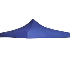 vidaXL Toit de tente de réception 3 x 3 m Bleu