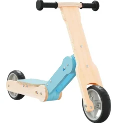 vidaXL Trottinette pour enfants 2-in-1 bleu clair