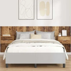 vidaXL Tête de lit avec armoire 3 pcs Bois Ancien Bois d'ingénierie