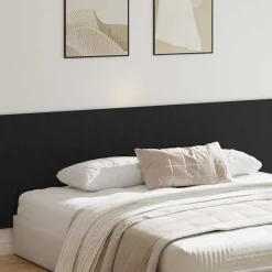 vidaXL Tête de lit Blanc 120x1,5x80 cm Bois d'ingénierie