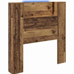 vidaXL Tête de lit Bois ancien 100 x 15 x 103,5 cm Bois d'ingénierie