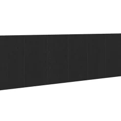 vidaXL Tête de lit Chêne fumé 120x1,5x80 cm Bois d'ingénierie
