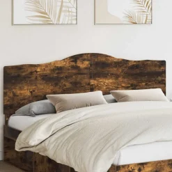 vidaXL Tête de lit Chêne fumé 100 cm Bois d'ingénierie