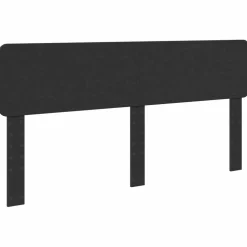 vidaXL Tête de lit Chêne noir 90 cm Bois d'ingénierie