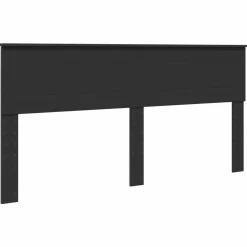vidaXL Tête de lit Chêne noir 90 cm Bois d'ingénierie
