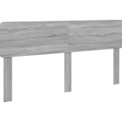 vidaXL Tête de lit Gris Sonoma 90 cm Bois d'ingénierie