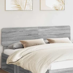 vidaXL Tête de lit Gris Sonoma 90 cm Bois d'ingénierie