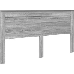 vidaXL Tête de lit Gris Sonoma 200 cm Bois d'ingénierie