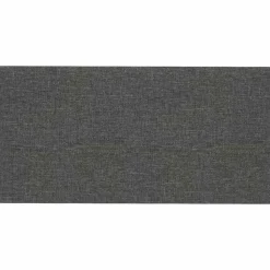 vidaXL Tête de lit murale 12 pcs Gris foncé 30 x 15 cm tissu