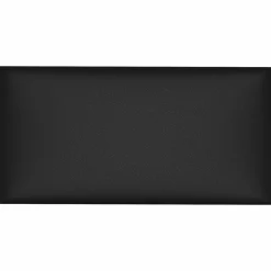 vidaXL Tête de lit murale 12 pcs Noir 30 x 15 cm tissu