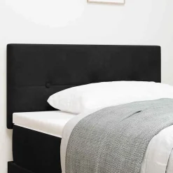 vidaXL Tête de lit Noir 80 cm Velours