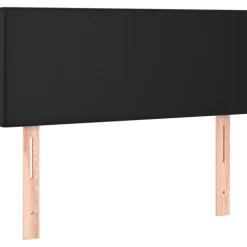 vidaXL Tête de lit Noir 80x5x78/88 cm Similicuir