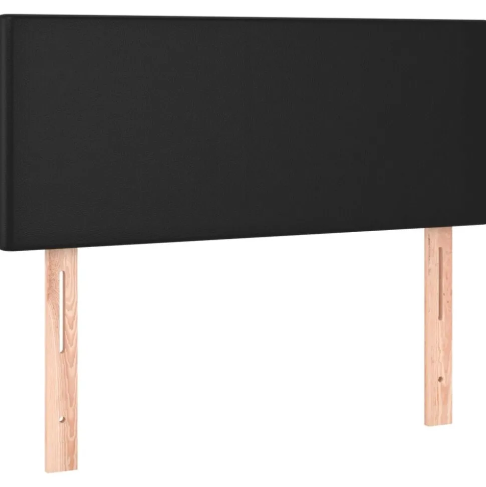 vidaXL Tête de lit Noir 80x5x78/88 cm Similicuir