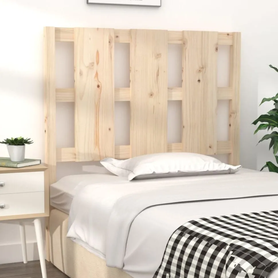 vidaXL Tête de lit 95,5x4x100 cm Bois massif de pin