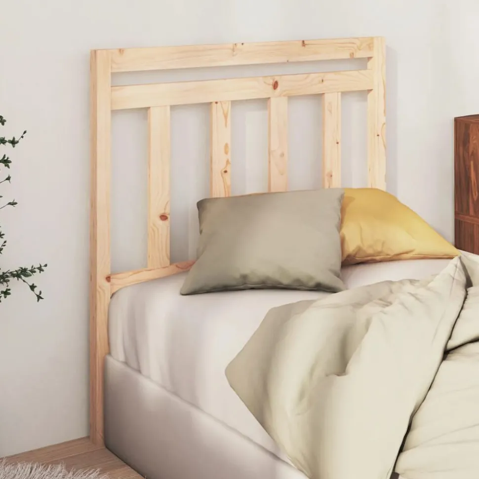vidaXL Tête de lit 81x4x100 cm Bois massif de pin