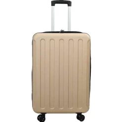 vidaXL Valise Champagne 34 x 23 x 55.5 cm Plastic ABS