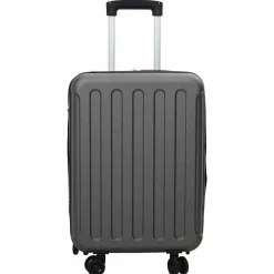 vidaXL Valise Gris foncé 34 x 23 x 55.5 cm Plastic ABS