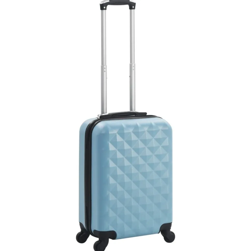 vidaXL Valise rigide Bleu ABS