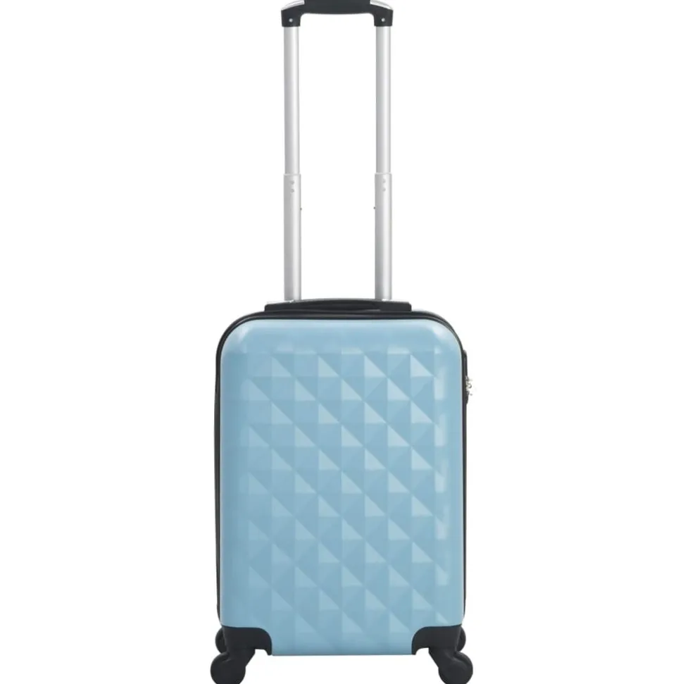 vidaXL Valise rigide Bleu ABS