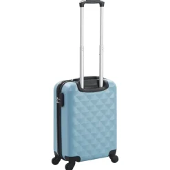 vidaXL Valise rigide Bleu ABS