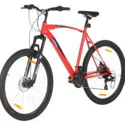 vidaXL Vélo de montagne 21 vitesses Roues 29 pouces Cadre 53 cm Rouge