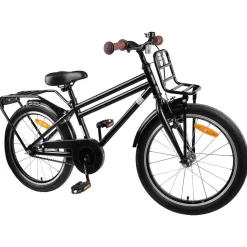 vidaXL Vélo pour Enfants 18 Pouces pour les 5-7 ans Noir