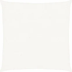 vidaXL Voile de parasol PEHD Carré 2 x 2 m Blanc
