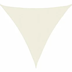 vidaXL Voile de parasol tissu oxford triangulaire 3,6x3,6x3,6 m crème
