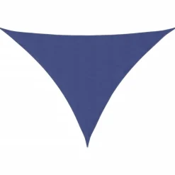 vidaXL Voile de parasol tissu oxford triangulaire 2,5x2,5x3,5 m bleu