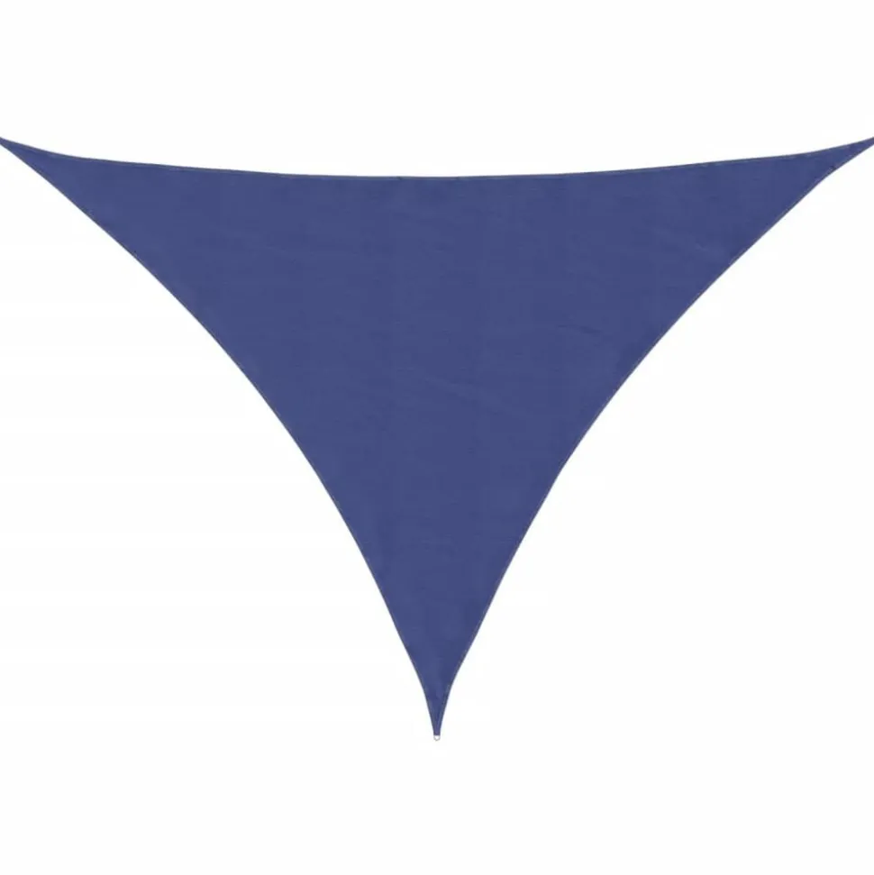 vidaXL Voile de parasol tissu oxford triangulaire 2,5x2,5x3,5 m bleu