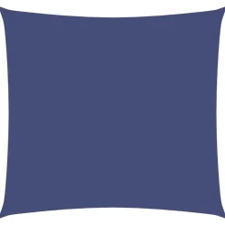 vidaXL Voile de parasol tissu oxford carré 2,5x2,5 m bleu
