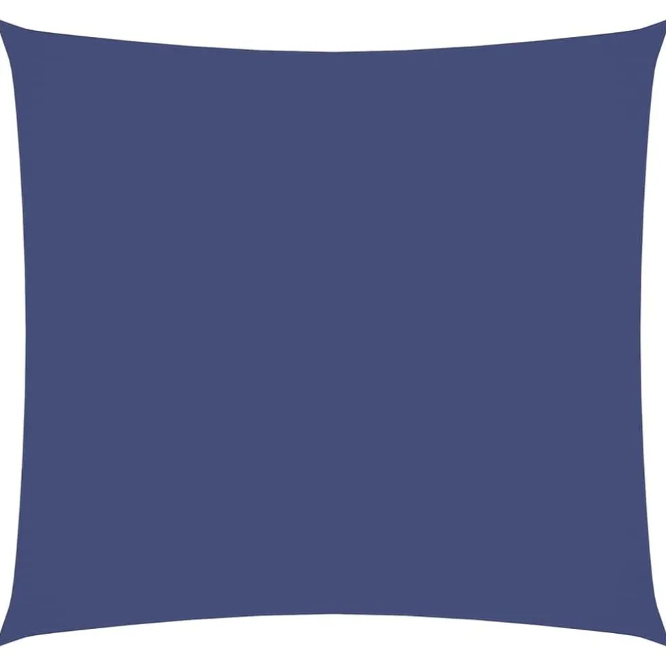 vidaXL Voile de parasol tissu oxford carré 2,5x2,5 m bleu