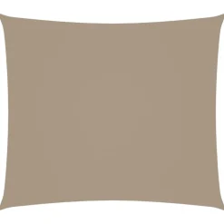 vidaXL Voile de parasol tissu oxford rectangulaire 2x2,5 m taupe